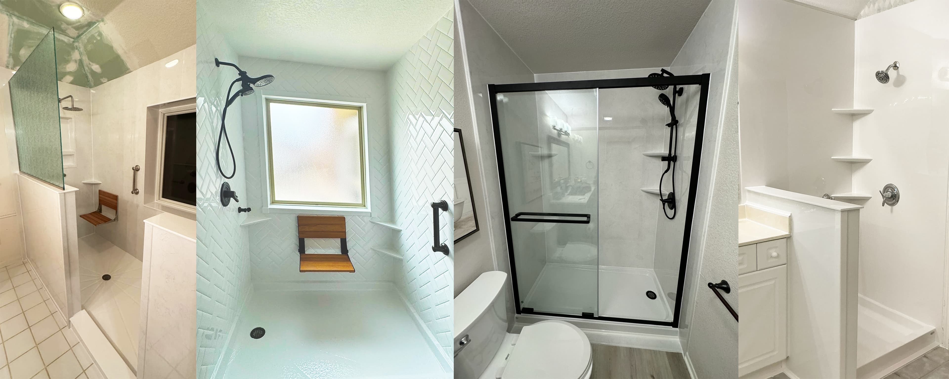A shower remodel by Hawk & Fox