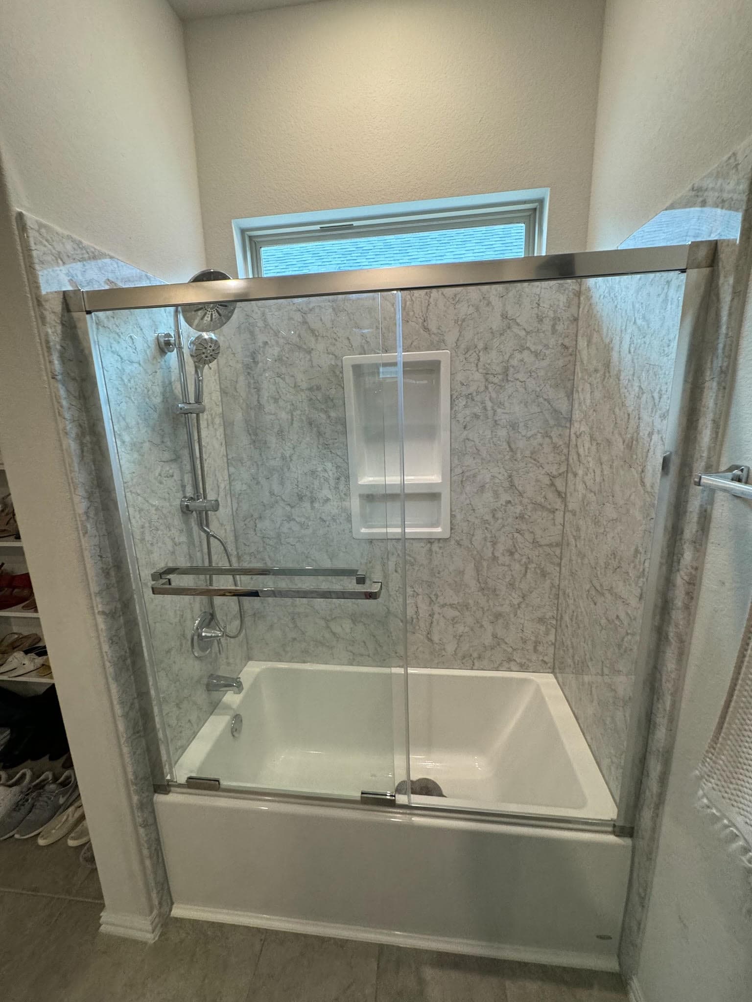 Shower built by Hawk & Fox — photograph 8 of 8