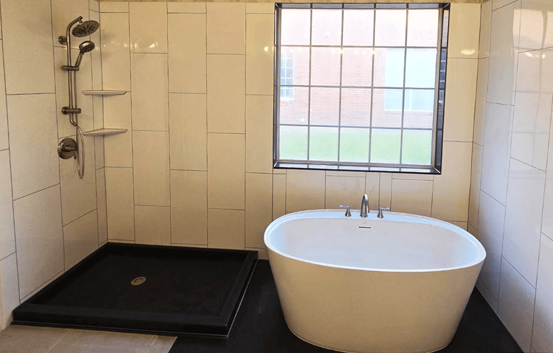 Shower built by Hawk & Fox — photograph 6 of 8